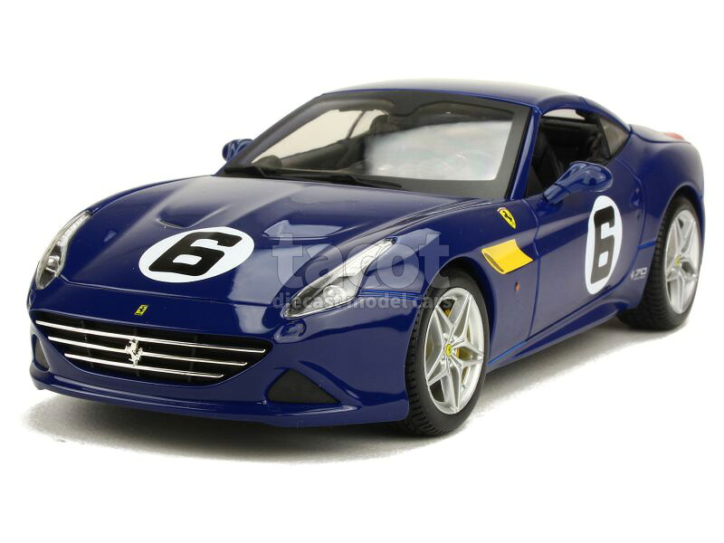 【送料無料】ホビー　模型車　車　レーシングカー フェラーリカリフォルニアburago ferrari california t the sunoco 2014 118