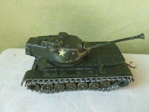 【送料無料】ホビー　模型車　車　レーシングカー タンクechar blinde general patton m47 solido radioguide a restaurer