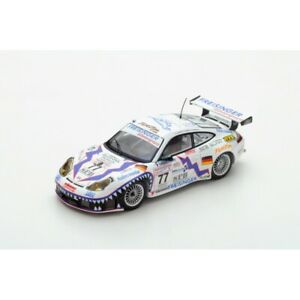 【送料無料】ホビー　模型車　車　レーシングカー スパークポルシェグアテマラルマンデュマジャンspark s4760 porsche 911 gt3 rs n77 7eme 24hle mans 2001 rdumas gjean 143