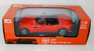 【送料無料】ホビー 模型車 車 レーシングカー ダッジコンセプトオレンジanson 118 30333 dodge 1997 concept car orange