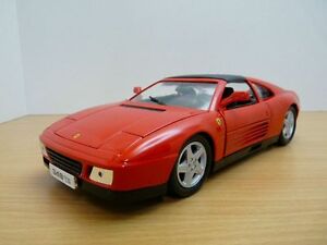 【送料無料】ホビー　模型車　車　レーシングカー フェラーリスパイダーferrari 348ts rouge 118 spyder 348