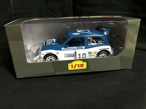 【送料無料】ホビー　模型車　車　レーシングカー ロンバードラリーラリーネットワークmg metro 6r4 t pond 1985 lombard racc rally rallye ixo altaya 118 eb45