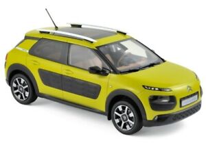 【送料無料】ホビー　模型車　車　レーシングカー シトロエンサボテンハローイエローcitroen c4 cactus 2014 hello yellow 118 norev 181650