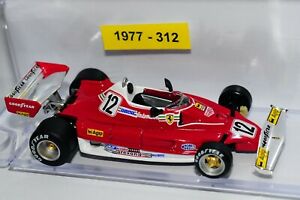 【送料無料】ホビー　模型車　車　レーシングカー モデルフェラーリフェラーリロイテマンmodel ferrari 143 ferrari f1 1977 312 t2 num 12 reutemann