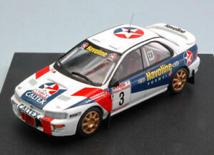 【送料無料】ホビー　模型車　車　レーシングカー ミニチュアラリースケールタイminiature voiture rally echelle 143 trofeu subaru n3 winner thailande ra