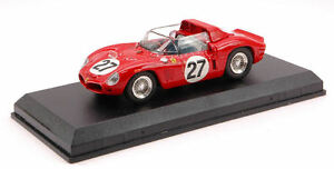 【送料無料】ホビー　模型車　車　レーシングカー フェラーリディノ＃ルマンモデルferrari dino 268 sp 27 19th le mans 1962 baghetti scarfiotti 143 model
