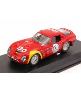 【送料無料】ホビー　模型車　車　レーシングカー アルファロメオタルガフローリオビアンキalfa romeo tz2 n130 10th targa florio 1966 rbussinellolbianchi 143