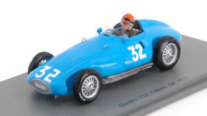 【送料無料】ホビー　模型車　車　レーシングカー スパークモデルダシルヴァラモスフランスグランプリspark model s5313 gordini t32 hda silva ramos 1956 n32 8th french gp 143