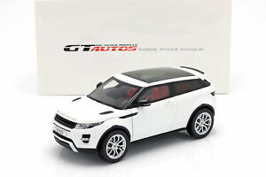 【送料無料】ホビー　模型車　車　レーシングカー ランドローバーレンジローバーland rover range rover evoque annee 2011 blanc 118 welly gta
