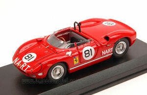 【送料無料】ホビー　模型車　車　レーシングカー フェラーリ＃キロロドリゲスモデルferrari 275 p 81 2nd 500 km bridgehampton 1964 p rodriguez 143 model 0334 17,486円