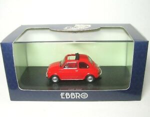 【送料無料】ホビー 模型車 車 レーシングカー フィアットfiat 500f rouge 1965
