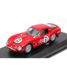 【送料無料】ホビー　模型車　車　レーシングカー アルファロメオセブリングalfa romeo tz2 n61 retired 12h sebring 1966 zeccoligeki 143