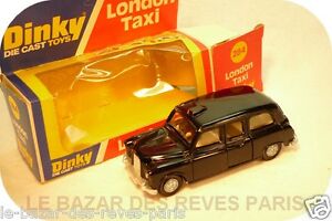 【送料無料】ホビー　模型車　車　レーシングカー ロンドンタクシーボックスdinky toys london taxi ref 284 boite