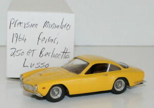 【送料無料】ホビー　模型車　車　レーシングカー ミニチュアフェラーリprecision miniatures 143 en metal blanc 1964 ferrari 250 gt berlinetta lusso