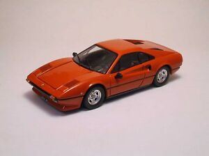 【送料無料】ホビー　模型車　車　レーシングカー フェラーリモデルモデルferrari 308 gtb 1975 red 143 model best models