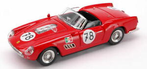 【送料無料】ホビー　模型車　車　レーシングカー フェラーリカリフォルニア＃モデルアートモデルferrari 250 california 78 nurburing 1960 143 model artmodel