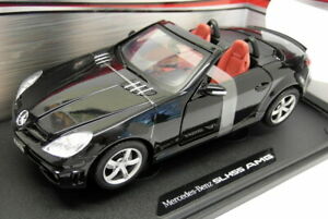 【送料無料】ホビー　模型車　車　レーシングカー スケールベンツmotormax 118 echelle moule sous pression 73162 mercedes benz slk amg 55 noir