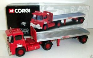 【送料無料】ホビー　模型車　車　レーシングカー コーギープラットフォームトレーラーcorgi 150 29201 guy warrior platform trailer brs