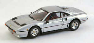 【送料無料】ホビー　模型車　車　レーシングカー フェラーリターボシルバーモデルモデルferrari 208 gtb turbo 1982 silver 143 model best models