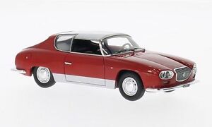 【送料無料】ホビー　模型車　車　レーシングカー ネオランチアスポーツレッドシルバーneo 45165 lancia flavia sport zagato rouge argent 1963 143