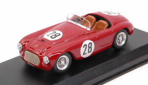 【送料無料】ホビー　模型車　車　レーシングカー ミニチュアスケールアートモデルフェラーリクラスminiature voiture echelle 143 art model ferrari 166 mm n28 6th 1st class