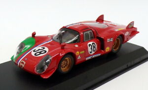 【送料無料】ホビー　模型車　車　レーシングカー スケールアルファロメオ＃ルマンbest 143 scale 9284 alfa romeo 332 38 le mans 1969 red