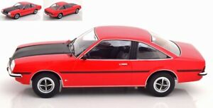 【送料無料】ホビー　模型車　車　レーシングカー オペルマンタマットダイカストopel manta b sr rouge noir mat diecast 118 mcg
