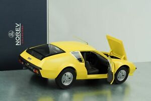 【送料無料】ホビー　模型車　車　レーシングカー ルノーアルパイン1977 renault alpine a310 jaune 118 norev 185147