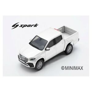 【送料無料】ホビー　模型車　車　レーシングカー スパークメルセデスベンツホワイトspark s4994 mercedesbenz x220d 2018 blanche 143