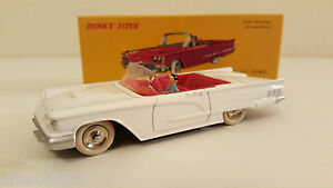【送料無料】ホビー　模型車　車　レーシングカー アトラスフォードサンダーバードカブリオレdinky toys atlas ford thunderbird cabriolet blanche