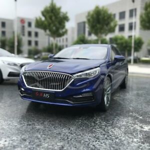 【送料無料】ホビー　模型車　車　レーシングカー モデルcar model 118 hongqi h5 blue small gift