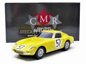 【送料無料】ホビー　模型車　車　レーシングカー フェラーリルマンcmr 118 ferrari 275 gtb le mans 1966 cmr038
