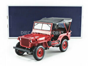 【送料無料】ホビー 模型車 車 レーシングカー ジープnorev 118 jeep willys 1942 189014
