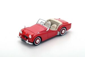 【送料無料】ホビー　模型車　車　レーシングカー スパークspark s2179 triumph tr2 1953 rouge 143