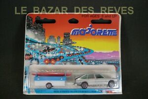 【送料無料】ホビー　模型車　車　レーシングカー チアリーダーフランストレーラーカヌーmajorette france simca 1308 amp; remorque canoe ref 372
