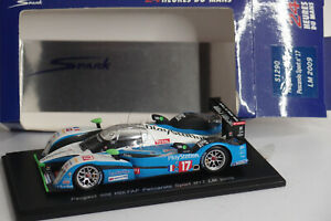 【送料無料】ホビー　模型車　車　レーシングカー スパークプジョースポーツ＃ルマンspark peugeot 908 hdi fap pescarolo sport 17 le mans 2009 143