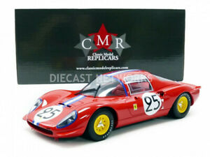 【送料無料】ホビー　模型車　車　レーシングカー フェラーリディノカットルマンcmr 118 ferrari dino 206 s coupe le mans 1966 cmr040