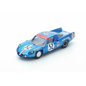 【送料無料】ホビー　模型車　車　レーシングカー スパークアルパインルマンespark s4373 alpine a210 n52 10eme 24h le mans 1968 jl therier 143