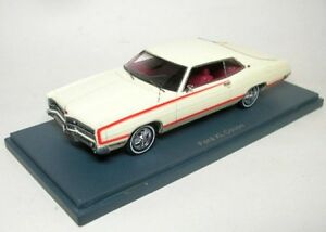 【送料無料】ホビー　模型車　車　レーシングカー フォードカットford xl coupe white 1969