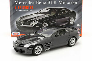 【送料無料】ホビー　模型車　車　レーシングカー ベンツマクラーレンmercedesbenz slr mclaren annee 2005 noir 112 motormax