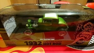 【送料無料】ホビー　模型車　車　レーシングカー ガスモンキーカスタムフォードホットロッドgreenlight gas monkey 1932 custom ford hot rod limited edition 118 n22