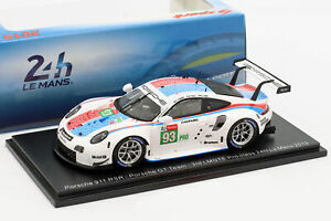 【送料無料】ホビー　模型車　車　レーシングカー ポルシェ＃ルマンポルシェチームporsche 911 rsr 93 3rd lmgte pro 24h lemans 2019 porsche gt equipe 143 spark