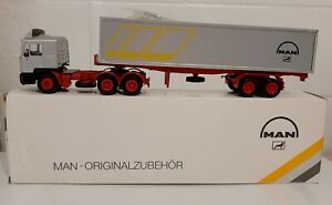 【送料無料】ホビー　模型車　車　レーシングカー コンラッドセミトレーラトラックボックスconrad semiremorque camion on argent 150 neuf dans sa boite d59