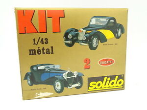 【送料無料】ホビー　模型車　車　レーシングカー キットブガッティロイヤルsolido kit a monter 143 bugatti atalante 1939 et royale 1930