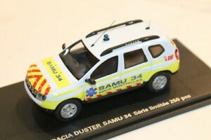 【送料無料】ホビー　模型車　車　レーシングカー モンペリエアラームdacia duster samu montpellier alarme 143