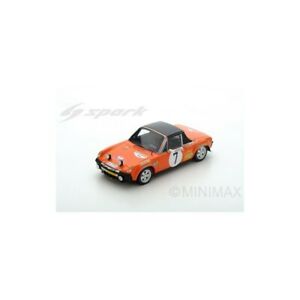 【送料無料】ホビー　模型車　車　レーシングカー スパークポルシェモンテカルロラリーspark s5582 porsche 9146 n7 3eme rallye monte carlo 1971 b waldegard 143