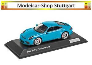 【送料無料】ホビー　模型車　車　レーシングカー ポルシェグアテマラツーリングパッケージマイアミスパークporsche 911 gt3 touring paquet, miami bleu, edition limitee spark 143