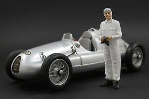 【送料無料】ホビー　模型車　車　レーシングカー オートユニオンbernd rosemeyer figure pour 118 auto union typ c cmc