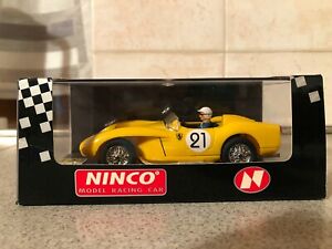 【送料無料】ホビー　模型車　車　レーシングカー フェラーリテスタロッサnouvelle annonceslot car scalextric ninco 50151 ferrari 250tr testa rossa