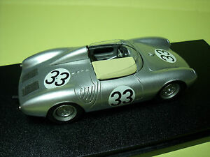 【送料無料】ホビー　模型車　車　レーシングカー ポルシェスパイダールマンペイントキットporsche 550 a spyder rs le mans 57 vroom a peindre unpainted kit 143